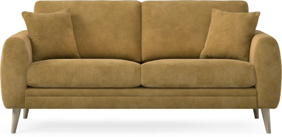 Eden - 2,5-sits soffa - Gul