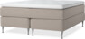 Delux Exclusive - Kontinentalsäng, dubbelsäng med bäddmadrass - Beige