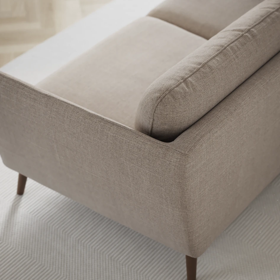 Madison - 2-sits soffa med divan vänster och schäslong höger - Beige