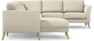 Bridge - Hörnsoffa, 3+2-sits med schäslong vänster - Beige