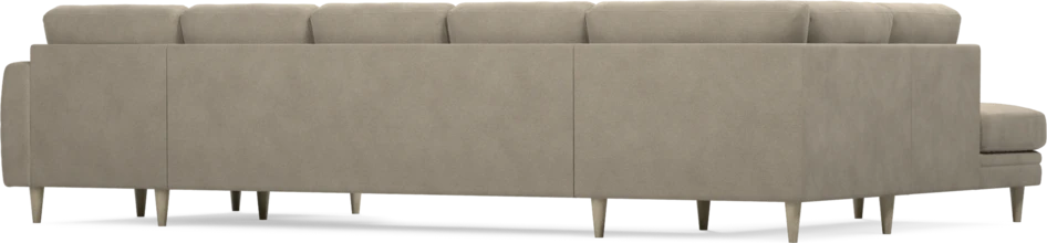 Eden - 3-sits soffa med divan vänster och schäslong höger - Beige