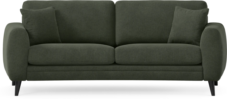 Eden - 2,5-sits soffa svängd - Grön