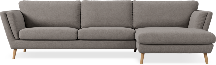 Madison Lux - 3-sits soffa med schäslong höger - Beige
