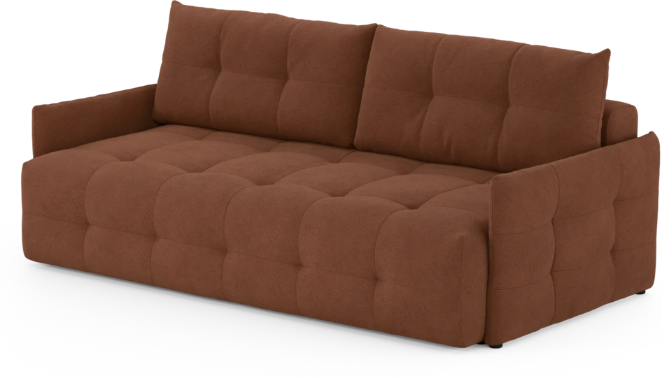 Bella - Bäddsoffa 3-sits - Orange