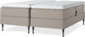Delux Dream - Ställbar säng, dubbelsäng med bäddmadrass - Beige