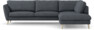 Madison Lux - 3-sits soffa med divan höger - Vit