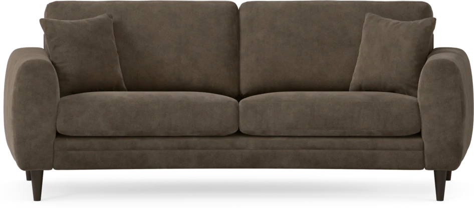 Eden - 2,5-sits soffa svängd - Brun