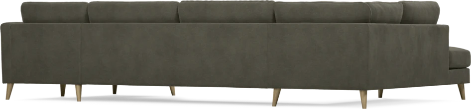 Bridge - 3-sits soffa med divan vänster och schäslong höger - Grå
