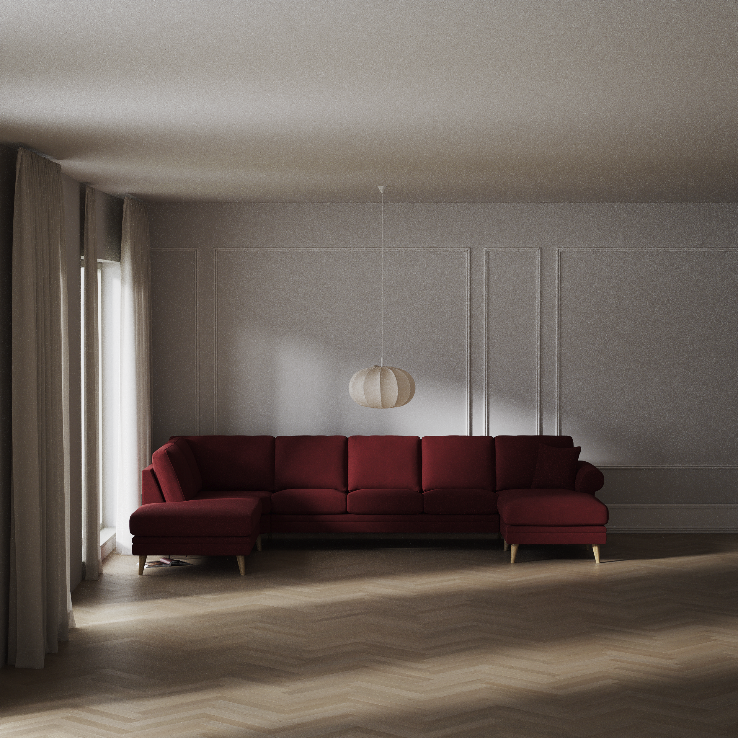 Eden - 3-sits soffa med divan vänster och schäslong höger - inspiration
