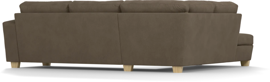 Friday - 2,5-sits soffa med divan vänster - Brun
