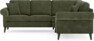 Eden - Hörnsoffa, 2+2-sits - Grön