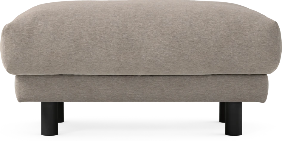 Cherrie - Fotpall 110, fast klädsel - Beige
