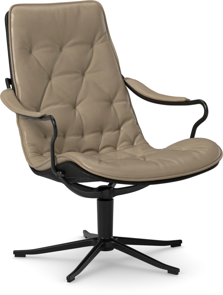 Moore - Fåtölj låg rygg - Beige