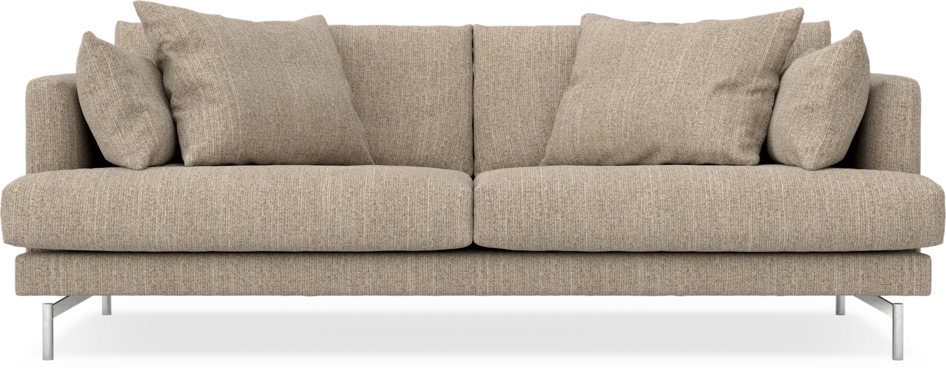 Harper - 3-sits soffa - Brun