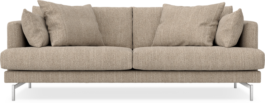 Harper - 3-sits soffa - Brun