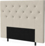 New York pikerad - Sänggavel, 90-210 cm - Beige