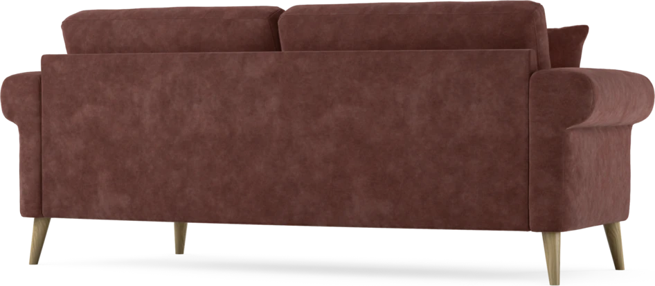 Eden - 2,5-sits soffa svängd - Röd