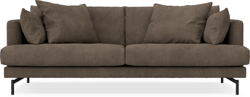Harper - 3-sits soffa - Brun