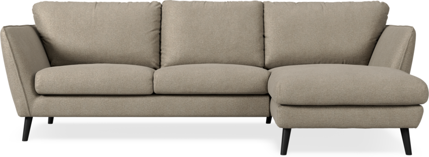 Madison Lux - 2-sits soffa med schäslong höger - Beige