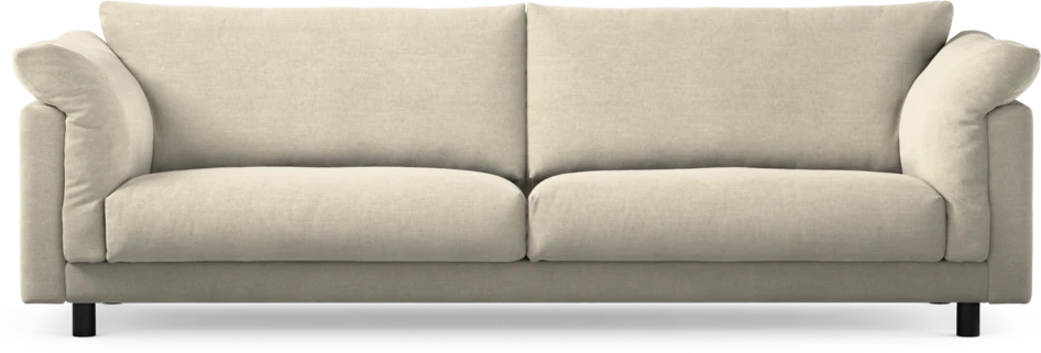 Cherrie - 4-sits soffa, fast klädsel - Beige
