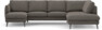 Madison Lux - 2-sits soffa med schäslong vänster och divan höger - Brun