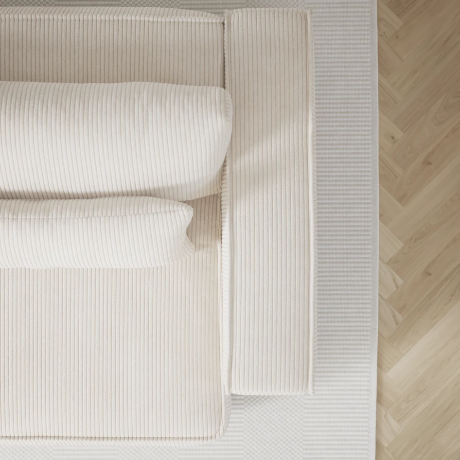 Ide - Bäddsoffa 3-sits - Vit