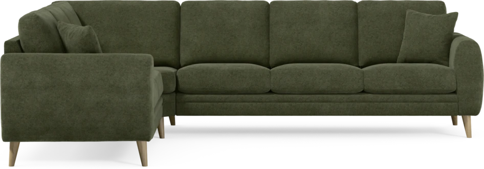 Eden - Hörnsoffa, 2+3-sits - Grön