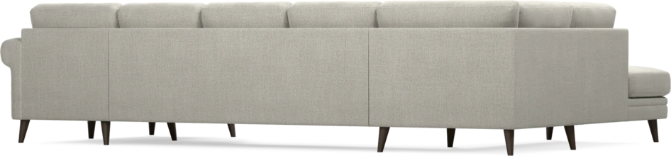 Eden - 3-sits soffa med divan vänster och schäslong höger - Grå