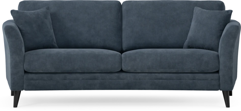 Eden - 2,5-sits soffa svängd - Blå
