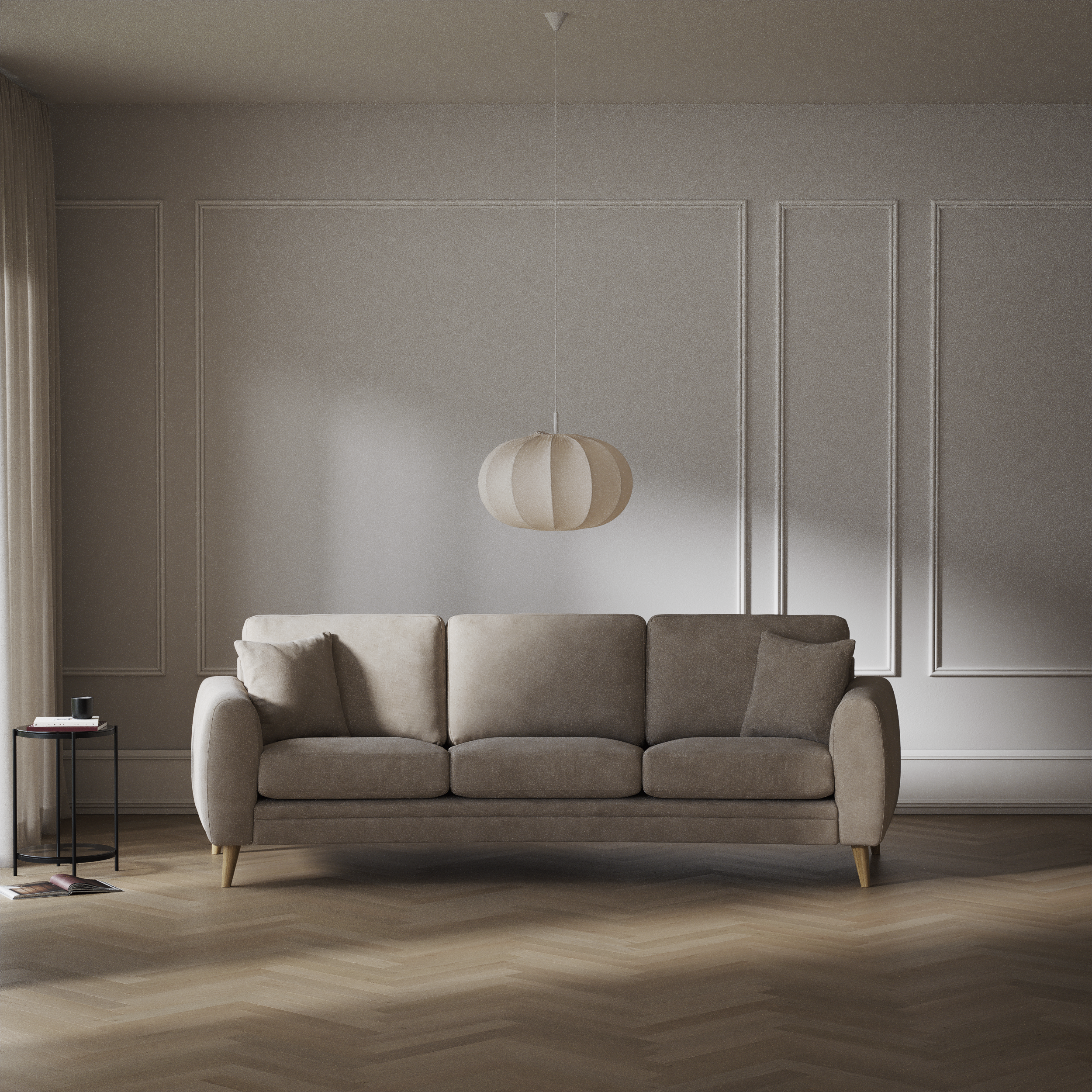 Eden - 3-sits soffa svängd - inspiration