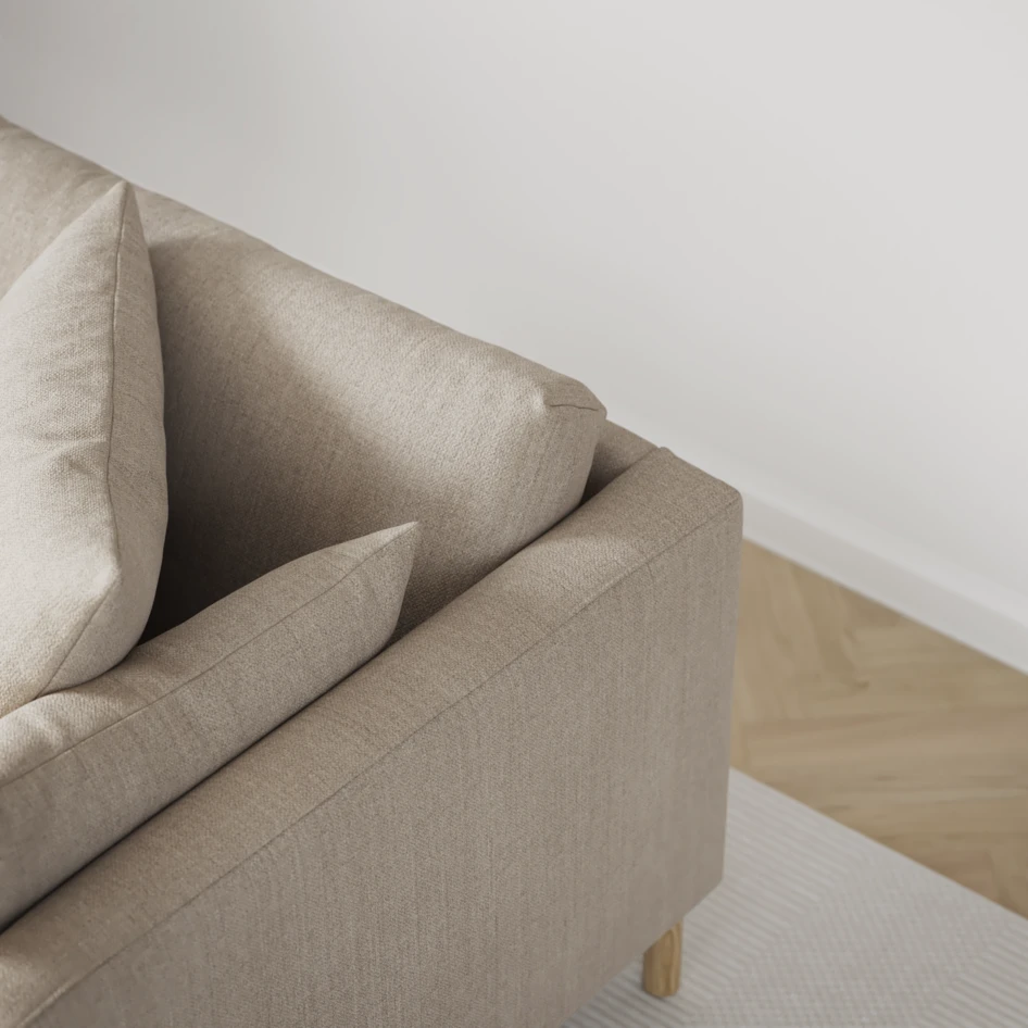 Harper - 3-sits soffa - Beige