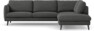 Madison Lux - 3-sits soffa med divan höger - Grå