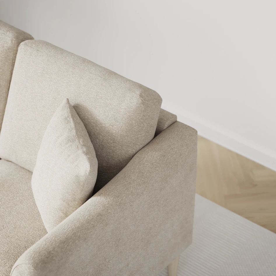 Eden - 3-sits soffa - Beige