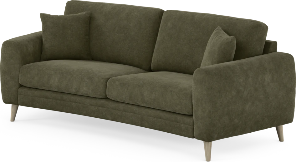 Eden - 2,5-sits soffa svängd - Grön