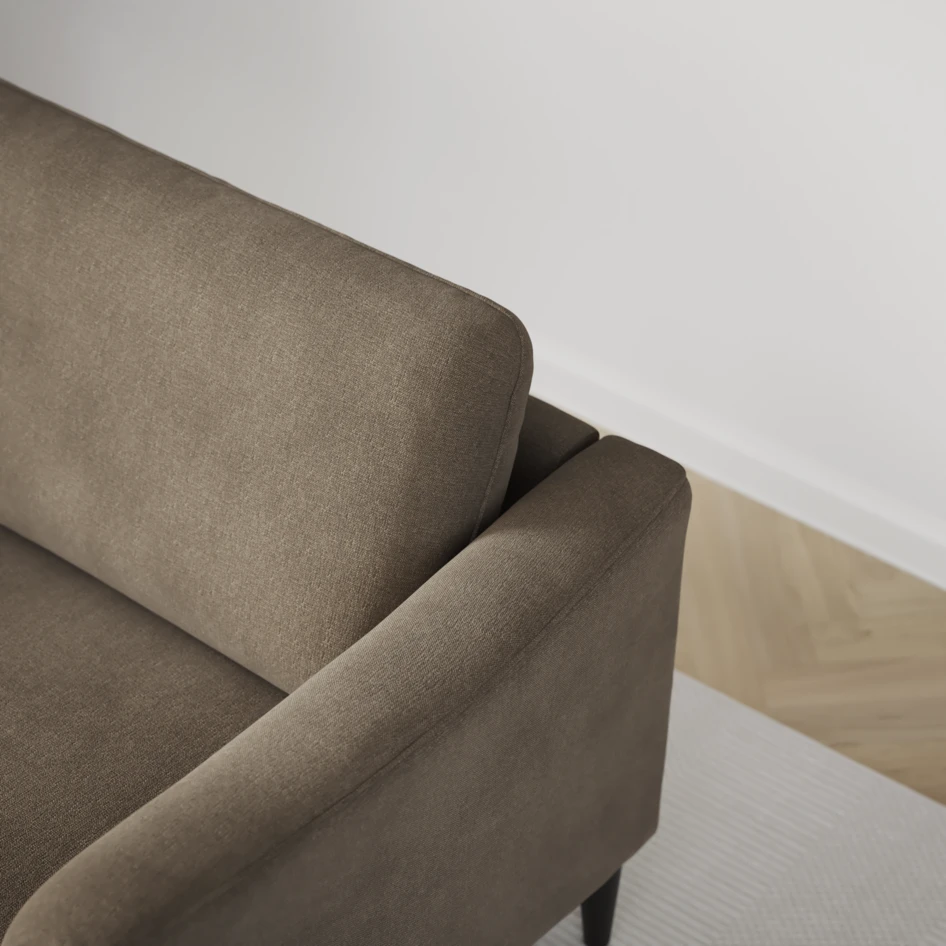 Bridge - 3-sits soffa med divan vänster och schäslong höger - Beige
