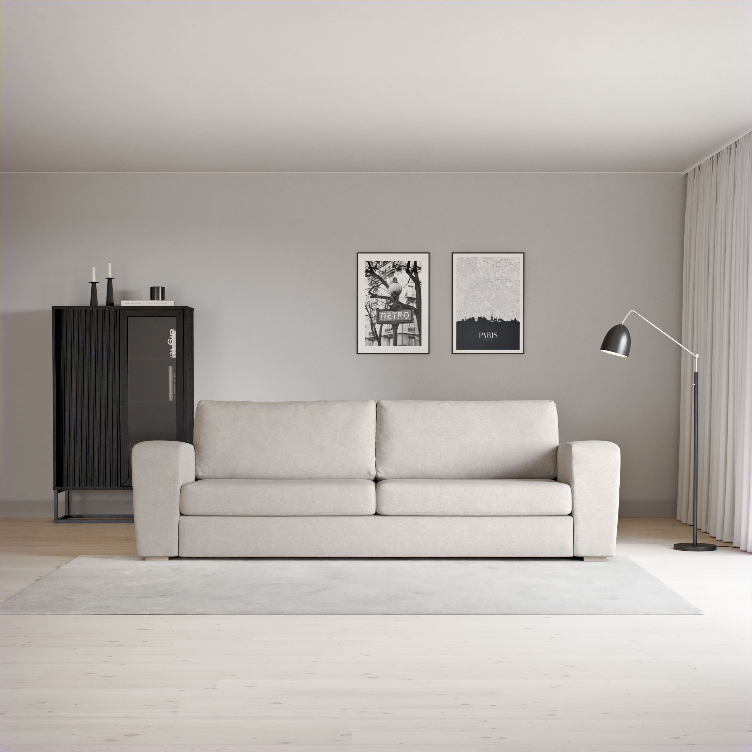 Friday - 3-sits soffa - inspiration