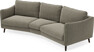 Madison - 3-sits soffa svängd, 90 cm - Grön