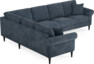 Eden - Hörnsoffa, 2+3-sits - Blå