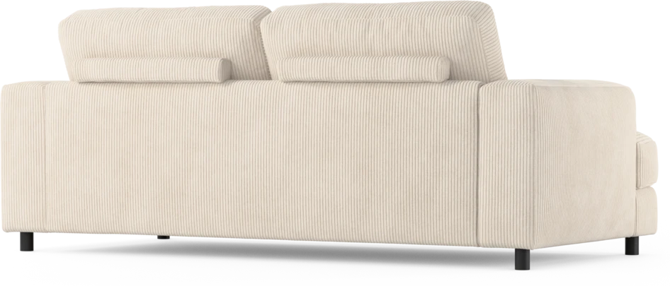 Noma - 3-sits soffa - Vit