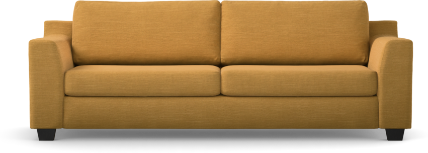 Friday - 3-sits soffa - Gul