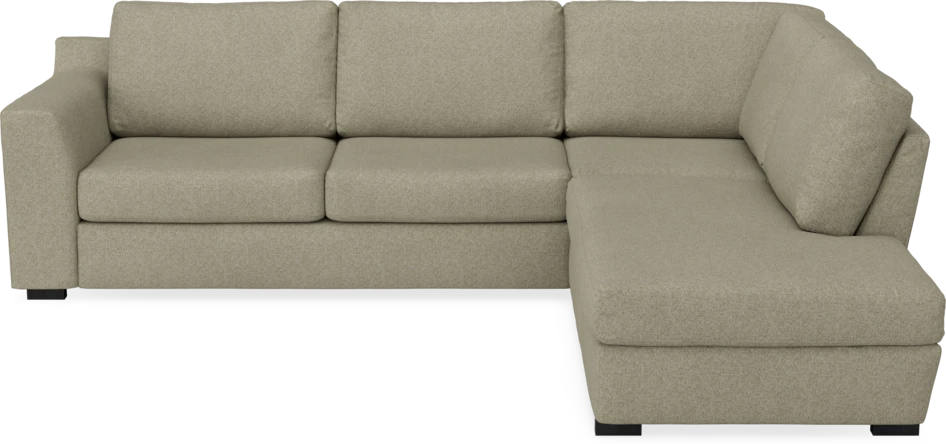 Friday - 2,5-sits soffa med divan höger - Beige