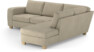 Friday - 2,5-sits soffa med divan höger - Beige