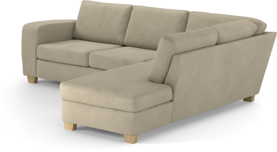 Friday - 2,5-sits soffa med divan höger - Beige