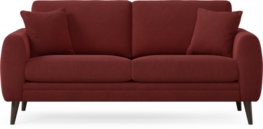 Eden - 2,5-sits soffa - Röd