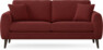 Eden - 2,5-sits soffa - Röd