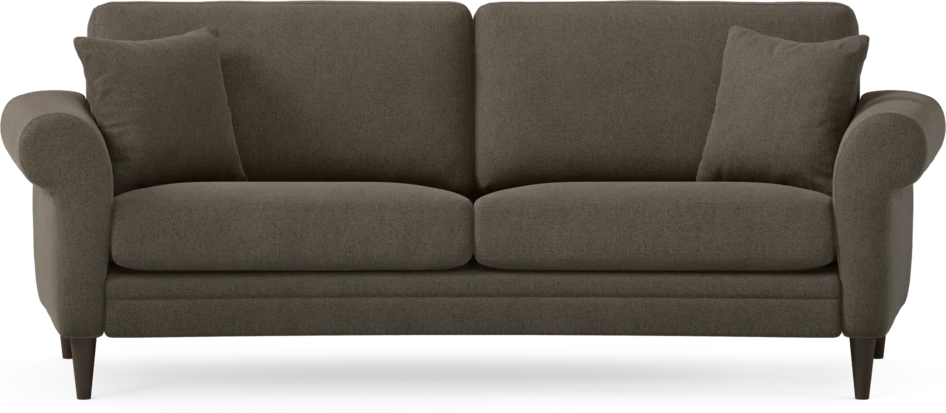 Eden - 2,5-sits soffa svängd - Brun