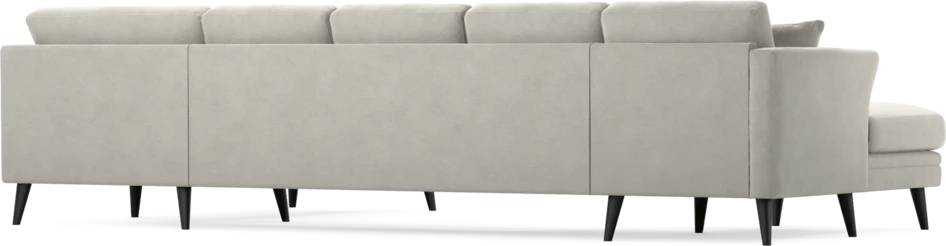 Eden - 3-sits soffa med schäslong vänster och divan höger - Grå
