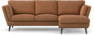 Madison - 2-sits soffa med schäslong höger - Orange