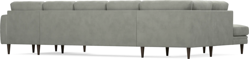 Eden - 3-sits soffa med divan vänster och schäslong höger - Grå