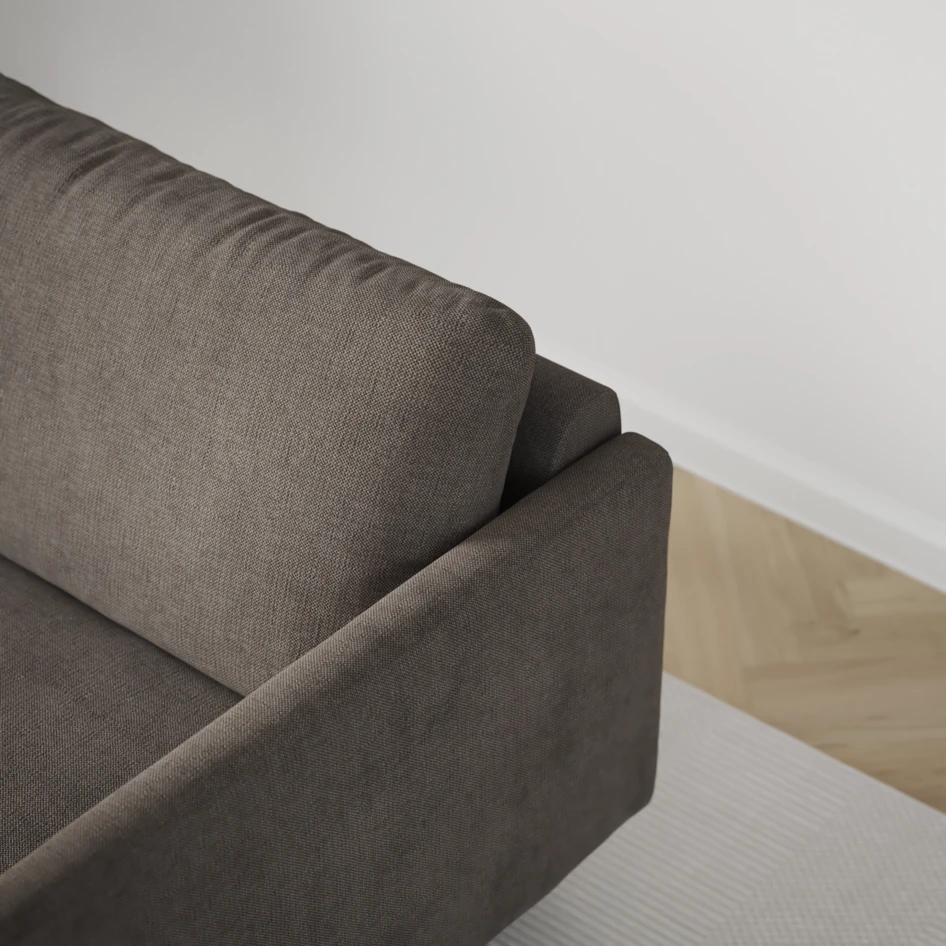 Madison - 4-sits soffa - Brun